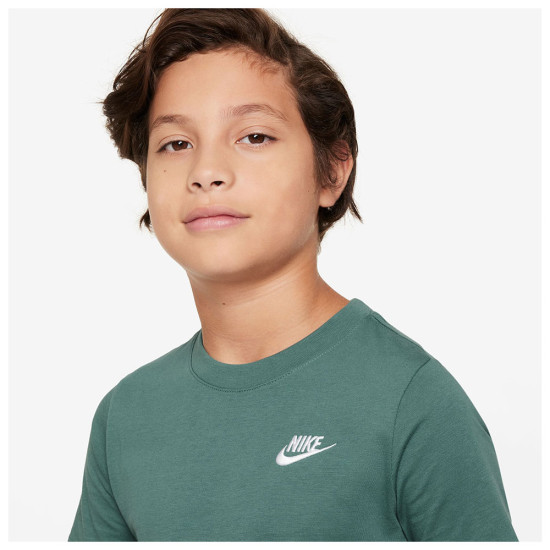Nike Παιδική κοντομάνικη μπλούζα Sportswear Embroidered Futura Tee